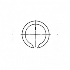 Кольцо пружинное ГОСТ 13940-86 упорное плоское наружное концентрическое