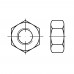 Гайка 22х1,5 шестигранная с мелкой резьбой, сталь 10.9 ISO 8673