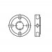 Гайка DIN 1816 круглая с радиальными отверстиями