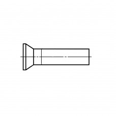 Заклепка ГОСТ 10300-80 с потайной головкой