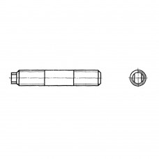 Шпилька ГОСТ 10494-80 для фланцевых соединений с линзовым уплотнением