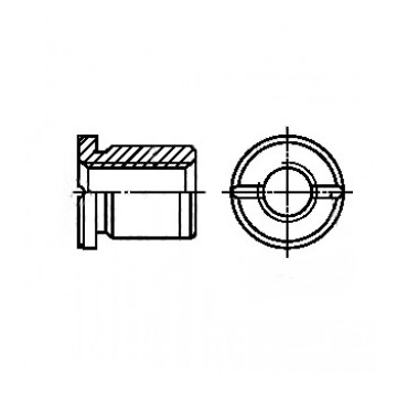 Втулка ГОСТ 12464-67 резьбовая