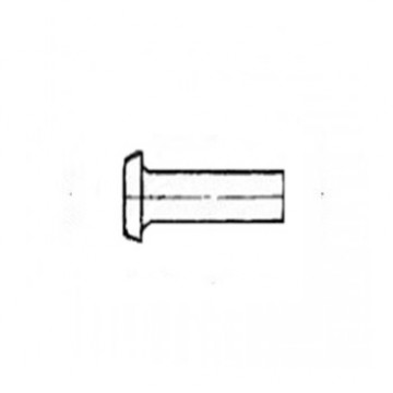 Заклепка ГОСТ 14801-85 с плоской головкой