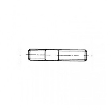 Шпилька ГОСТ 22039-76 с ввинчиваемым концом длиной 2d
