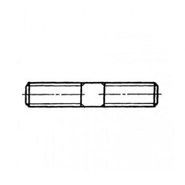 Шпилька ГОСТ 22041-76 с ввинчиваемым концом длиной 2,5d