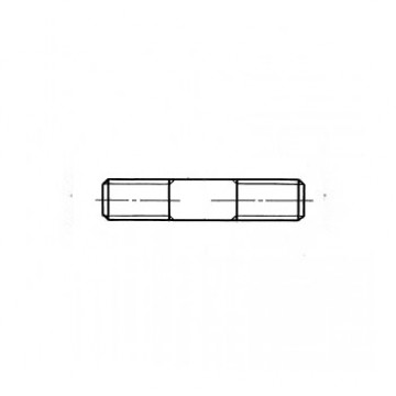 Шпилька ГОСТ 22042-76 для деталей с гладкими отверстиями