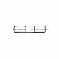 Шпилька ГОСТ 22043-76 для деталей с гладкими отверстиями
