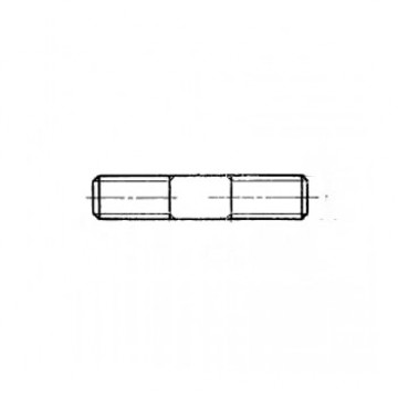 Шпилька ГОСТ 22043-76 для деталей с гладкими отверстиями