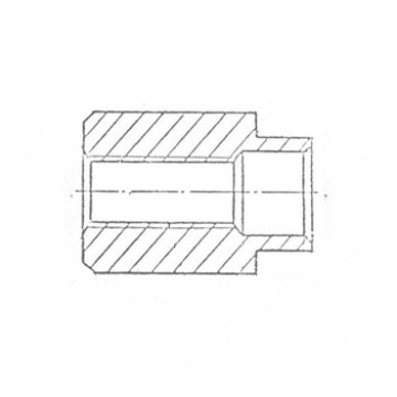 Втулка ОСТ 92-8954-78 резьбовая