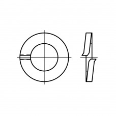 DIN 127 Шайба 10 пружинная, сталь