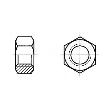 Гайка М1-6Н.32 ГОСТ 5927-70