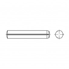 DIN 1473 Штифт 4* 8 цилиндрический, установочный, сталь нержавеющая А1