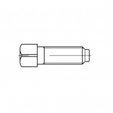 DIN 479 Винт М10* 25 установочный, сталь 8.8