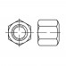 Гайка 6 шестигранная высокая, сталь 10.9, цинк DIN 6330