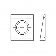 DIN 6918 Шайба 28 косая, сталь