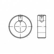 DIN 705 Кольцо 16 установочное с гнездом, форма А, сталь