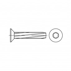 DIN 7516 Винт 3* 10 самонарезающий потайная головка TORX, сталь, цинк