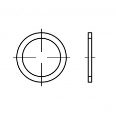 DIN 7603 Кольцо 12* 16* 1,5 уплотнительное, медь