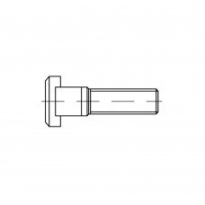 DIN 787 Винт М16* 80 для Т-образных пазов, сталь 8.8