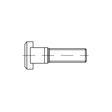 Винт М18х63 для Т-образных пазов, сталь 8.8 DIN 787