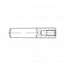 DIN 7978 Штифт 10* 45 конический, сталь