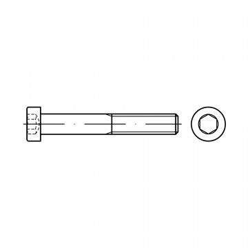 Винт 4х35 цилиндр внутренний шестигранник, сталь 8.8, цинк DIN 7984 Винт 4х35 цилиндр внутренний шестигранник, сталь 8.8, цинк DIN 7984