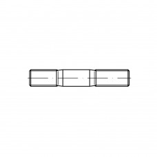 DIN 835 Шпилька 16* 65 резьбовая с ввинчиваемым концом, сталь 5.8