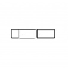 DIN 938 Шпилька 10* 100 резьбовая, сталь 8.8