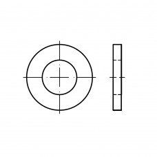 ISO 8738 Шайба 12 под палец плоская, сталь