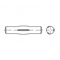 ISO 8742 Штифт 3* 6 насеченный, сталь