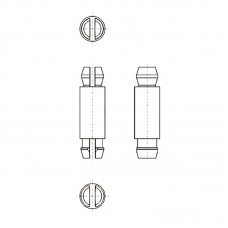 8G8043.2* 11.1 Фиксатор платы 3,2* 11,1 (под панель 1,6)