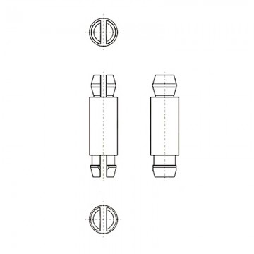 Фиксатор платы 3,2х12,7 (под панель 1,6) 8G8043.2х12.7V0