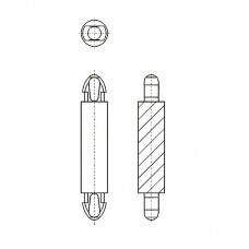 8G8063.5* 12.0V0 Фиксатор платы с защелкой 3,5* 12(под панель 1,57)