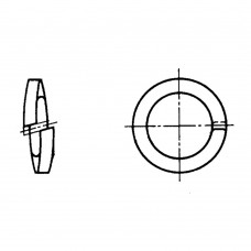 Шайба 10.65Г.029 ГОСТ 6402-70