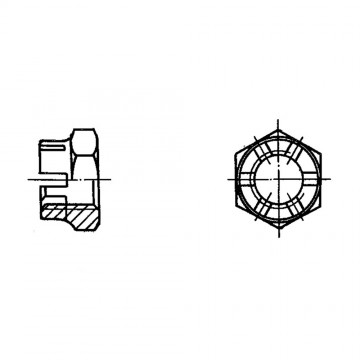 Гайка 6-Кд ОСТ 1 33042-80