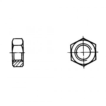 Гайка 6-Хим.Пас. ОСТ 1 33031-80