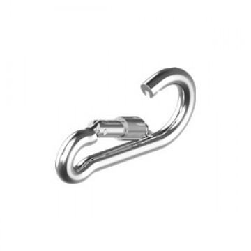 Карабин с муфтой WASI М8004 Spring Hook w/Safety Nut