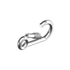 Карабин с муфтой с кольцом WASI М8005 Spring Hook-Thimble/Safety Nut