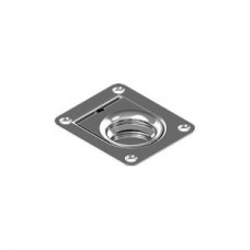 Ручка потайная с кольцом WASI М8118 Flush lift ring